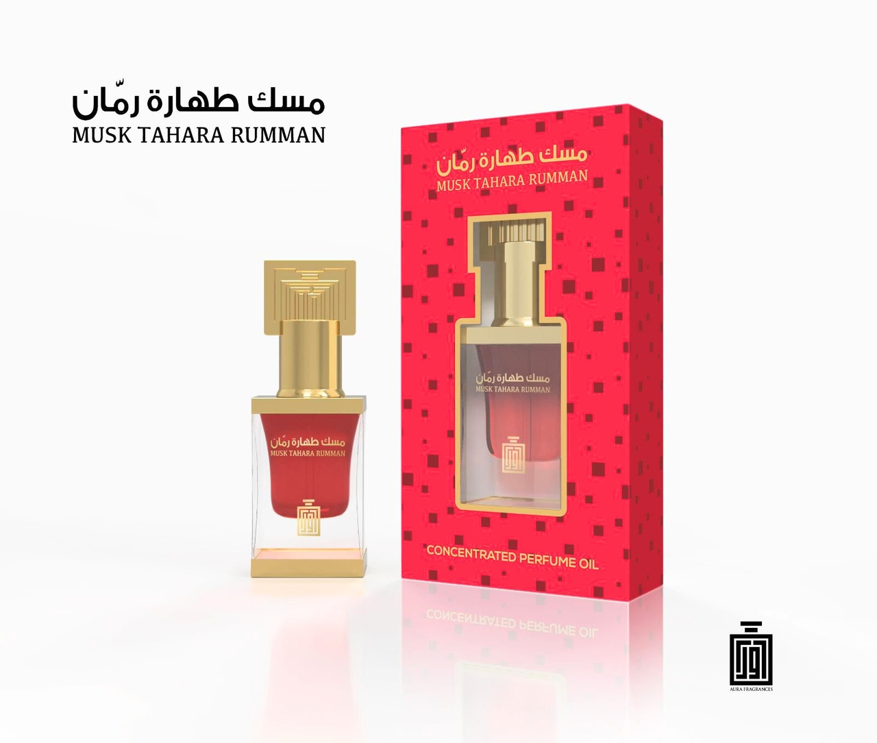 AURA FRAGRANCES MUSK TAHARA RUMMAN OIL 12ML
