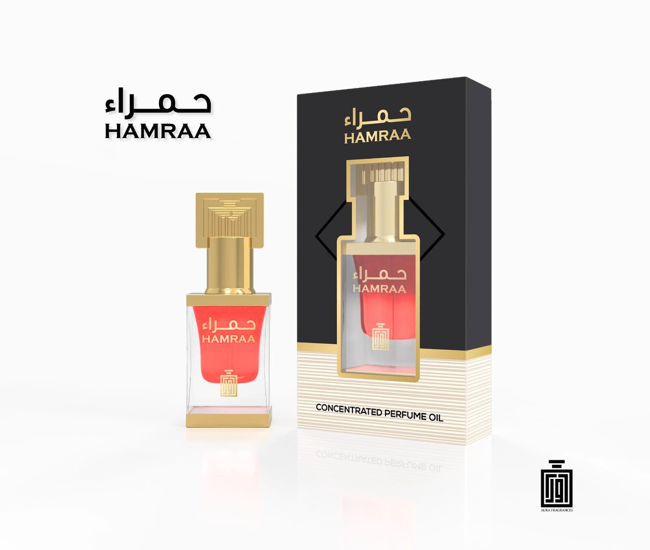 AURA FRAGRANCES HAMRAA OIL 12ML