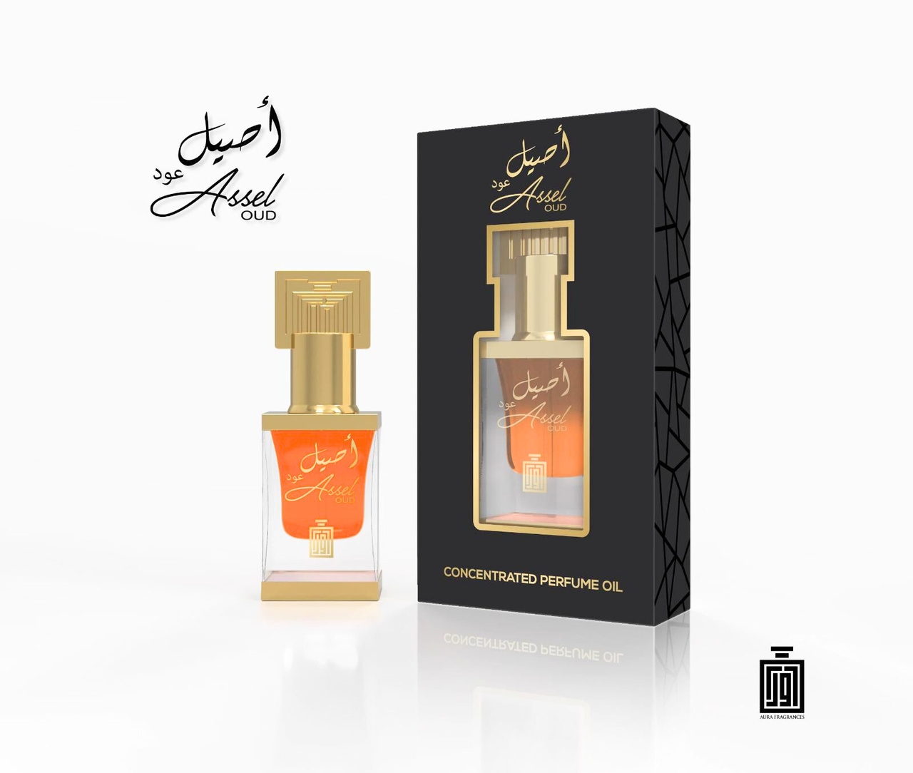 AURA FRAGRANCES ASSEL OUD OIL 12ML