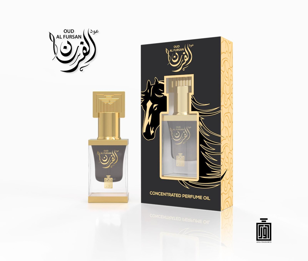 AURA FRAGRANCES OUD AL FURSAN OIL 12ML