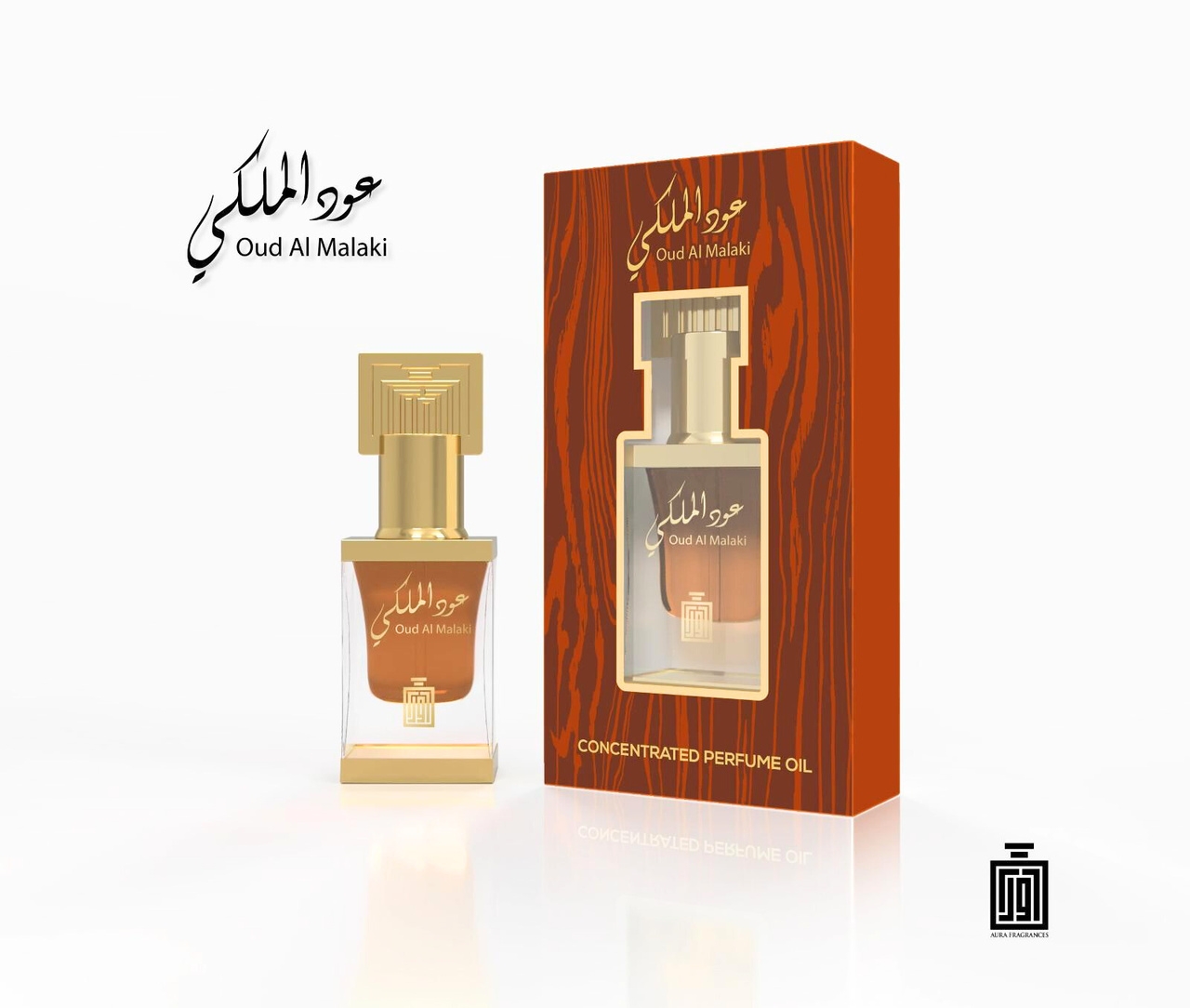 AURA FRAGRANCES OUD AL MALAKI OIL 12ML
