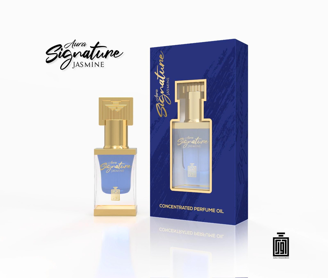 AURA FRAGRANCES SIGNATURE JASMINE OIL 12ML
